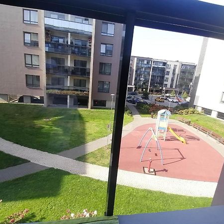 Erdvi Studija Spacious Studio Apartment Self Check In VNO Esterno foto