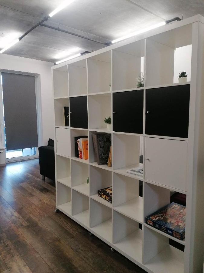 Erdvi Studija Spacious Studio Apartment Self Check In VNO Esterno foto